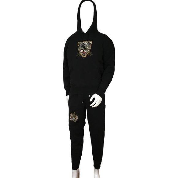 YJGLAM Men Outfit Sets ChitaDesing Sleeve Long Black Color Sz M G19